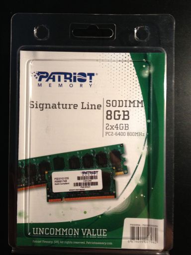 Patriot DDR2 8Gb 800MHz